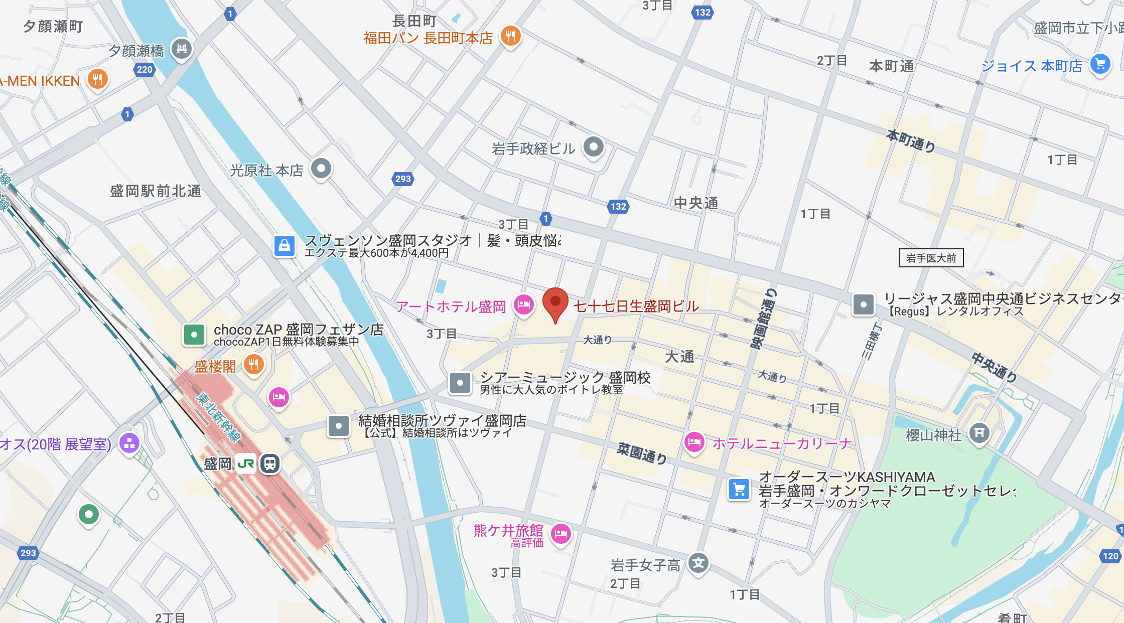 アクセスマップ
