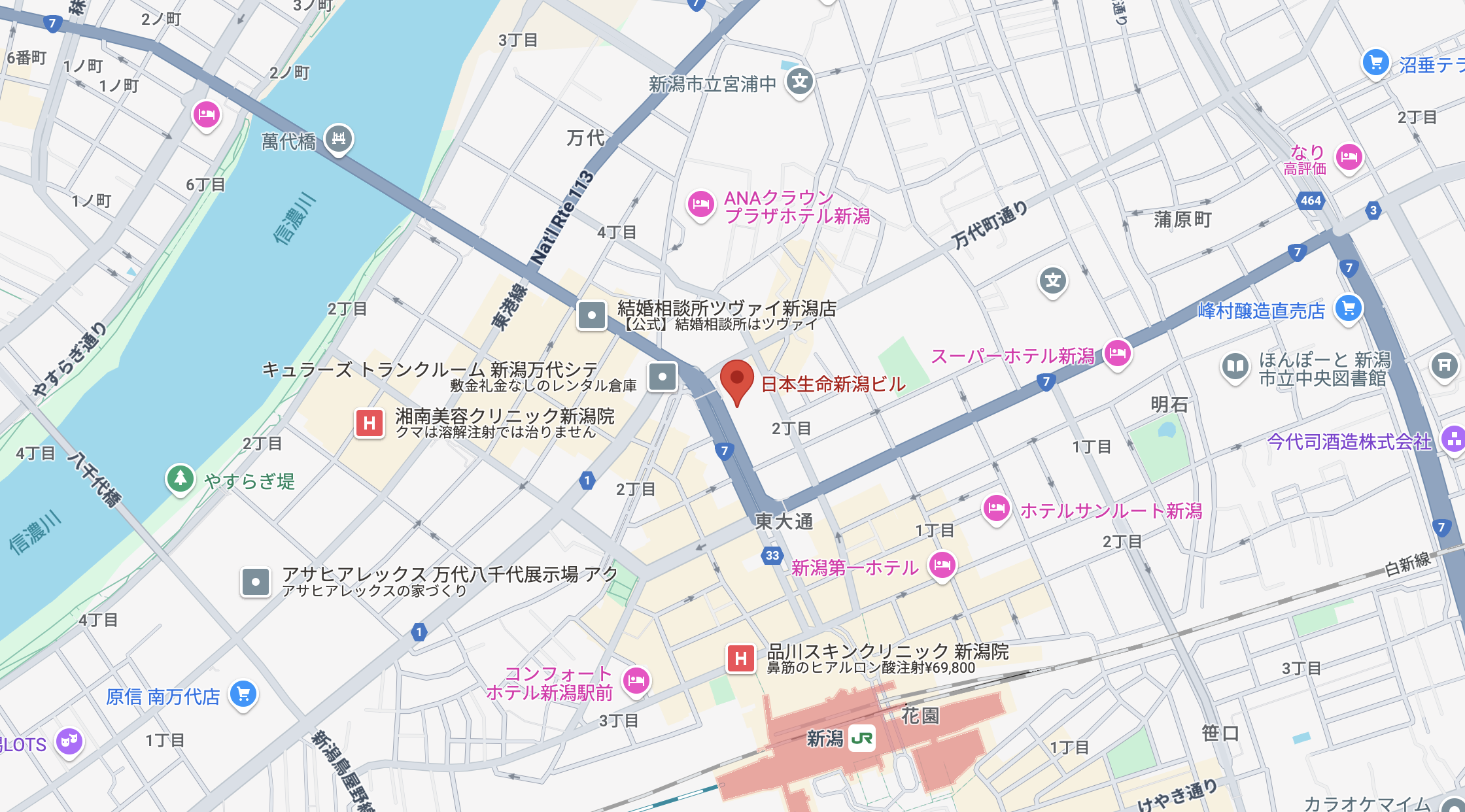 アクセスマップ