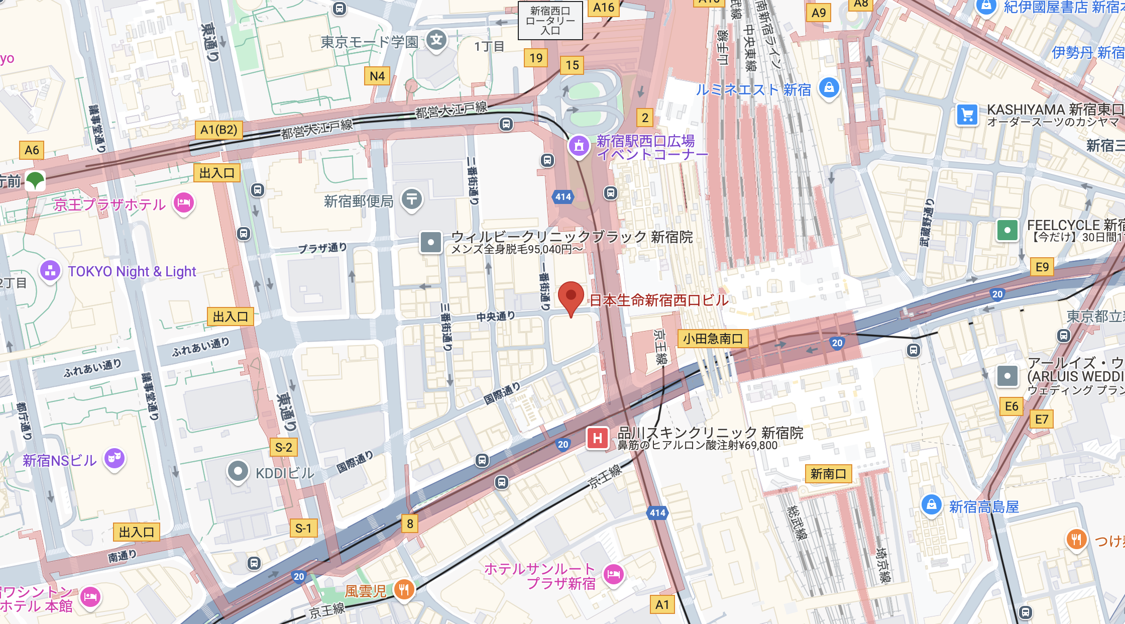 アクセスマップ