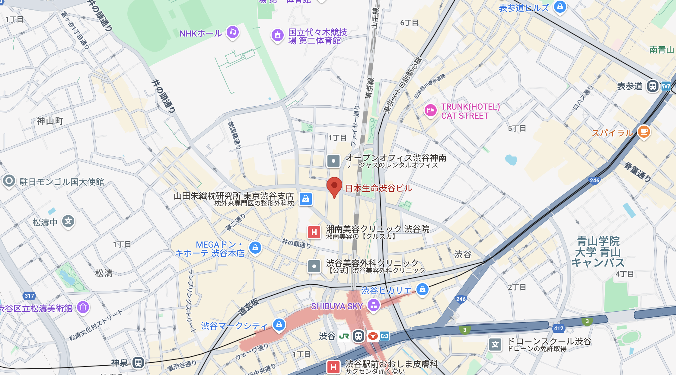 アクセスマップ