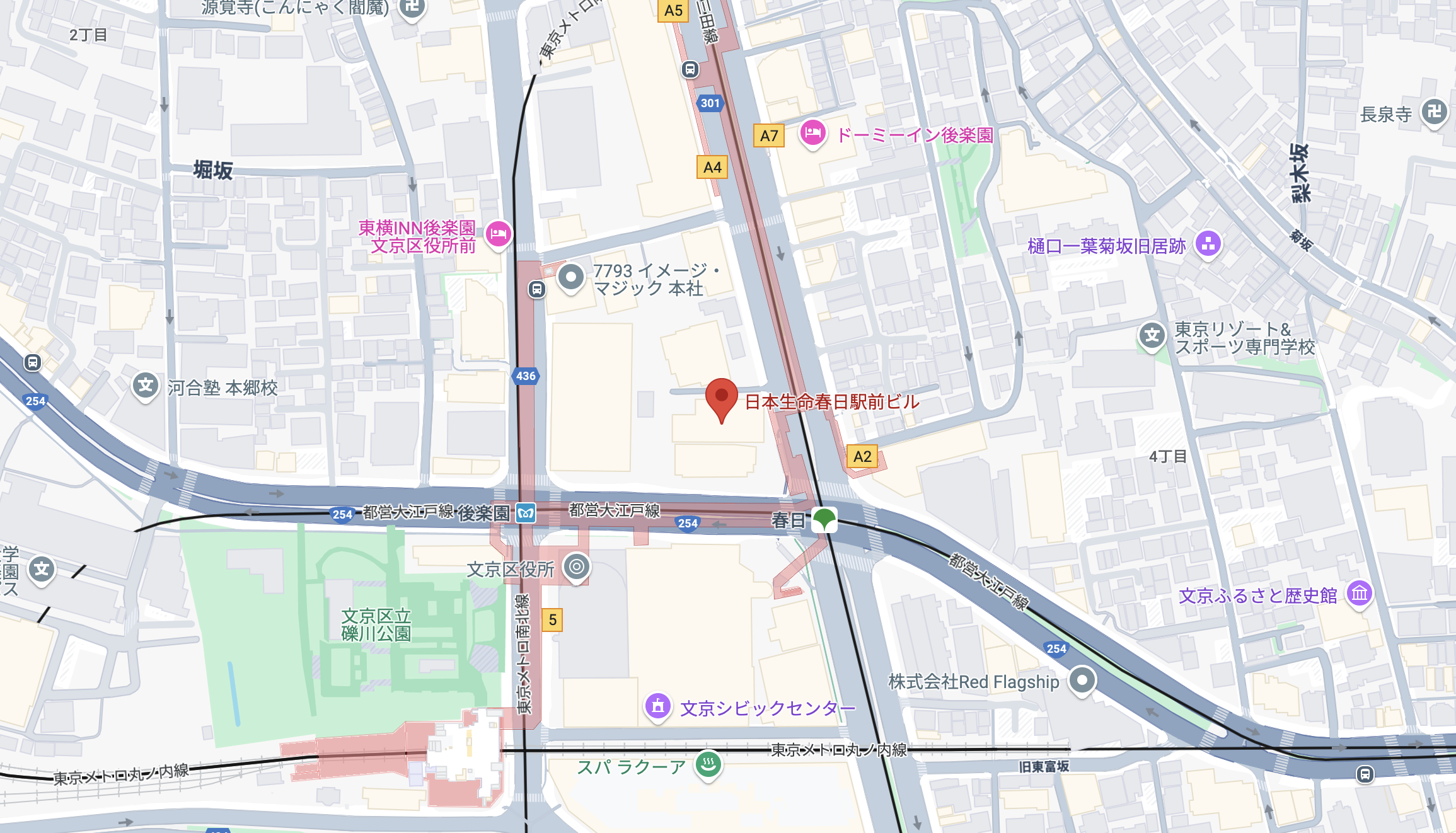 アクセスマップ