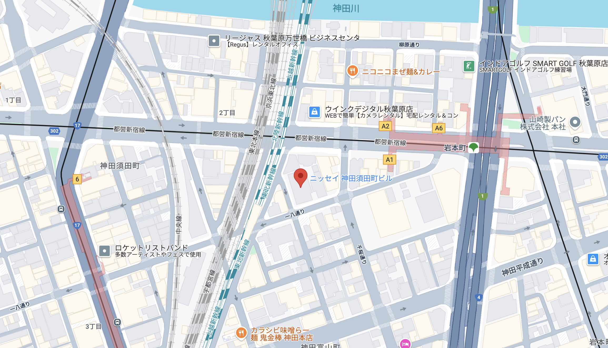 アクセスマップ