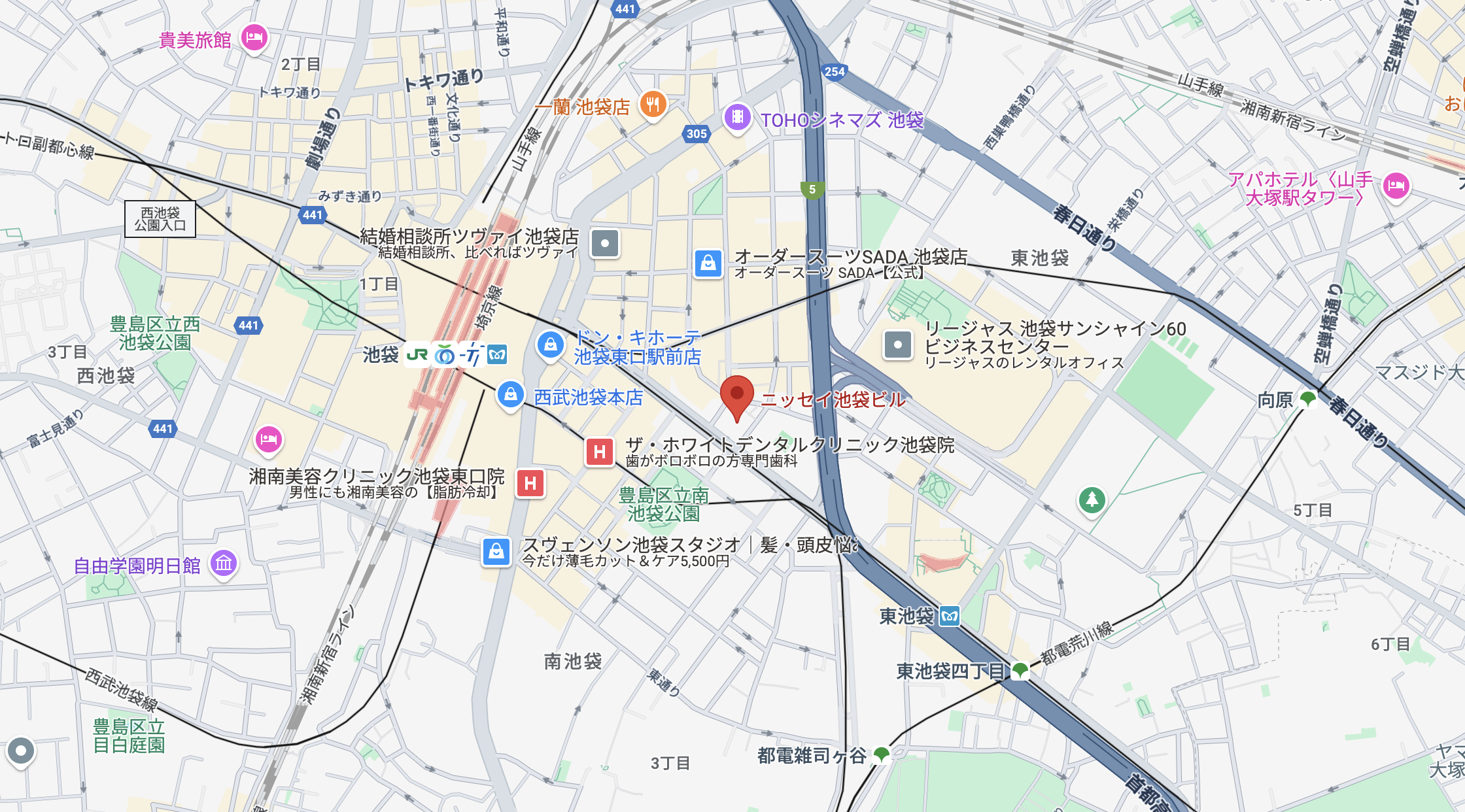 アクセスマップ