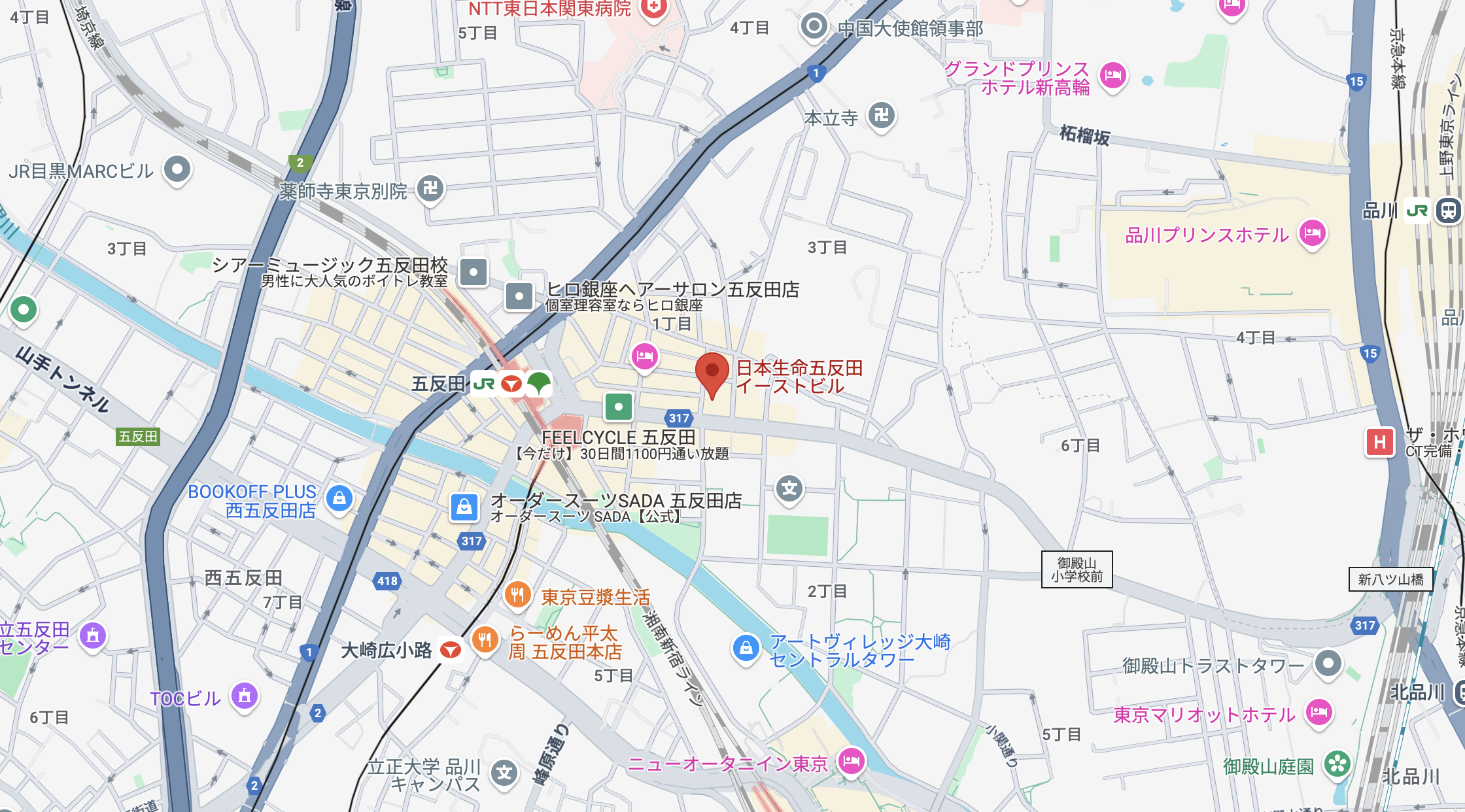 アクセスマップ