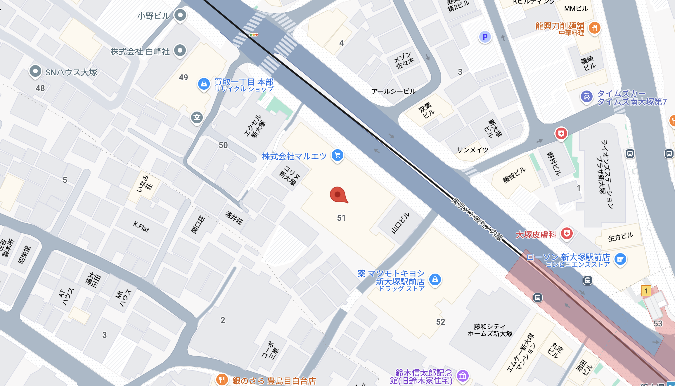アクセスマップ