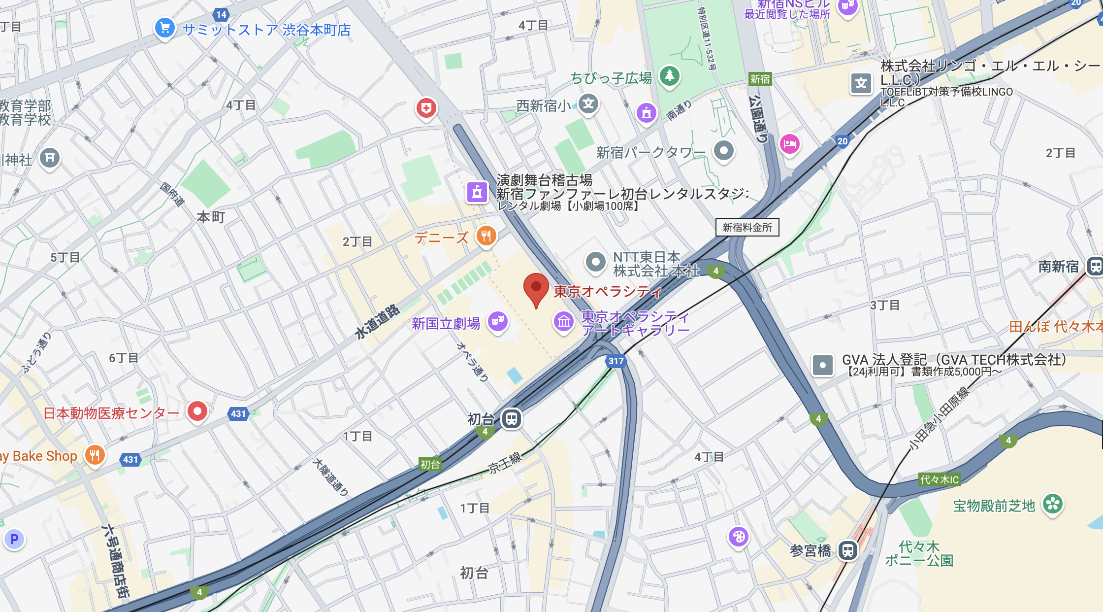 アクセスマップ