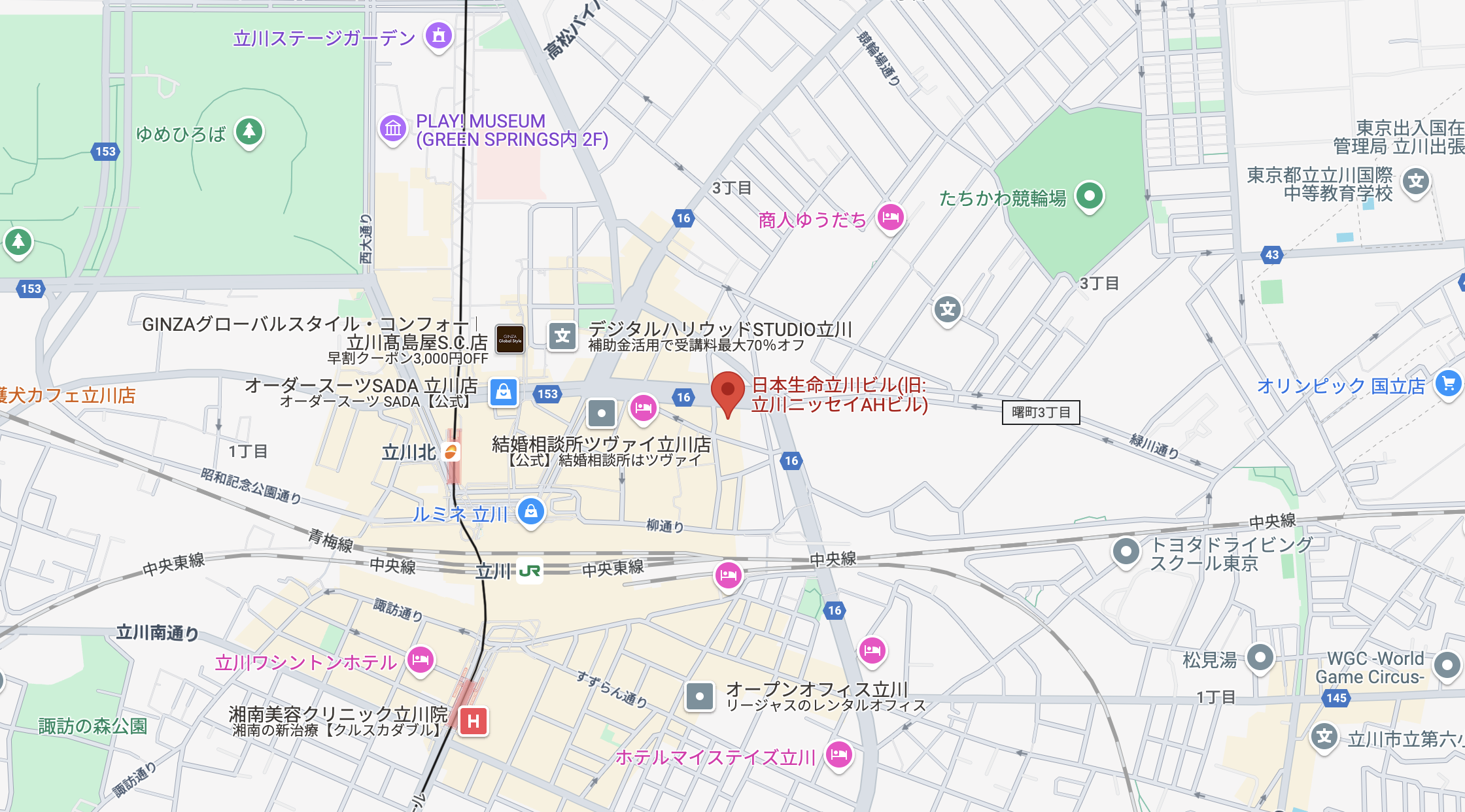 アクセスマップ