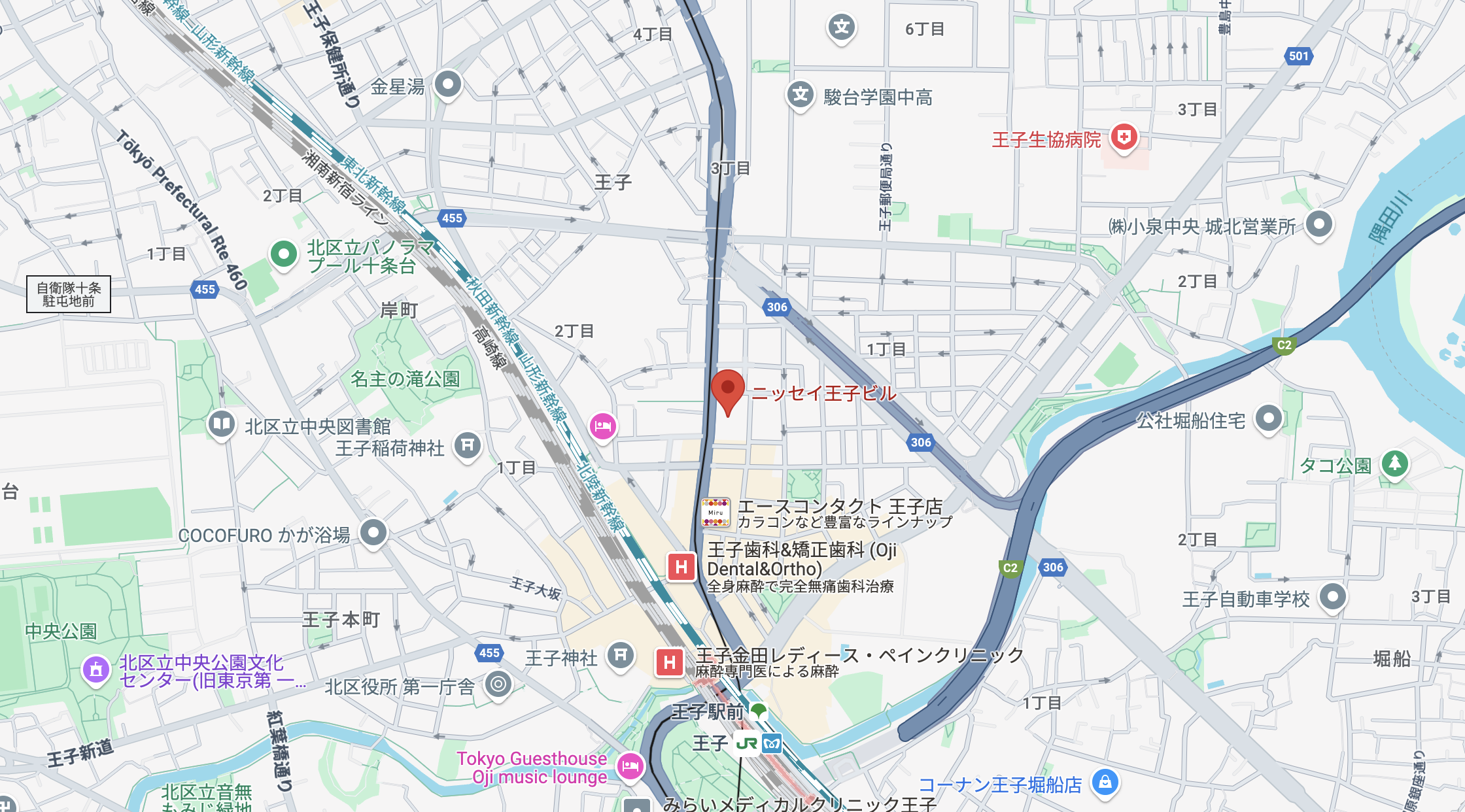 アクセスマップ