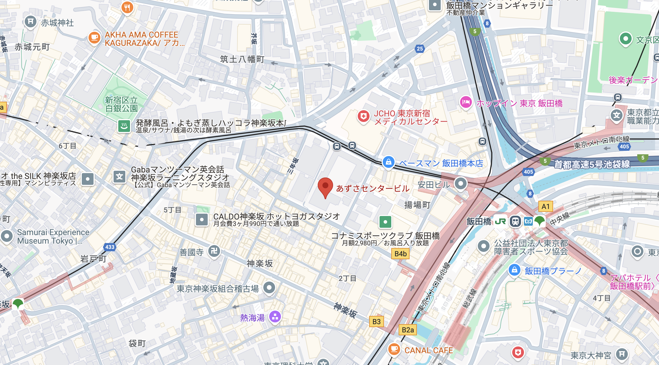アクセスマップ
