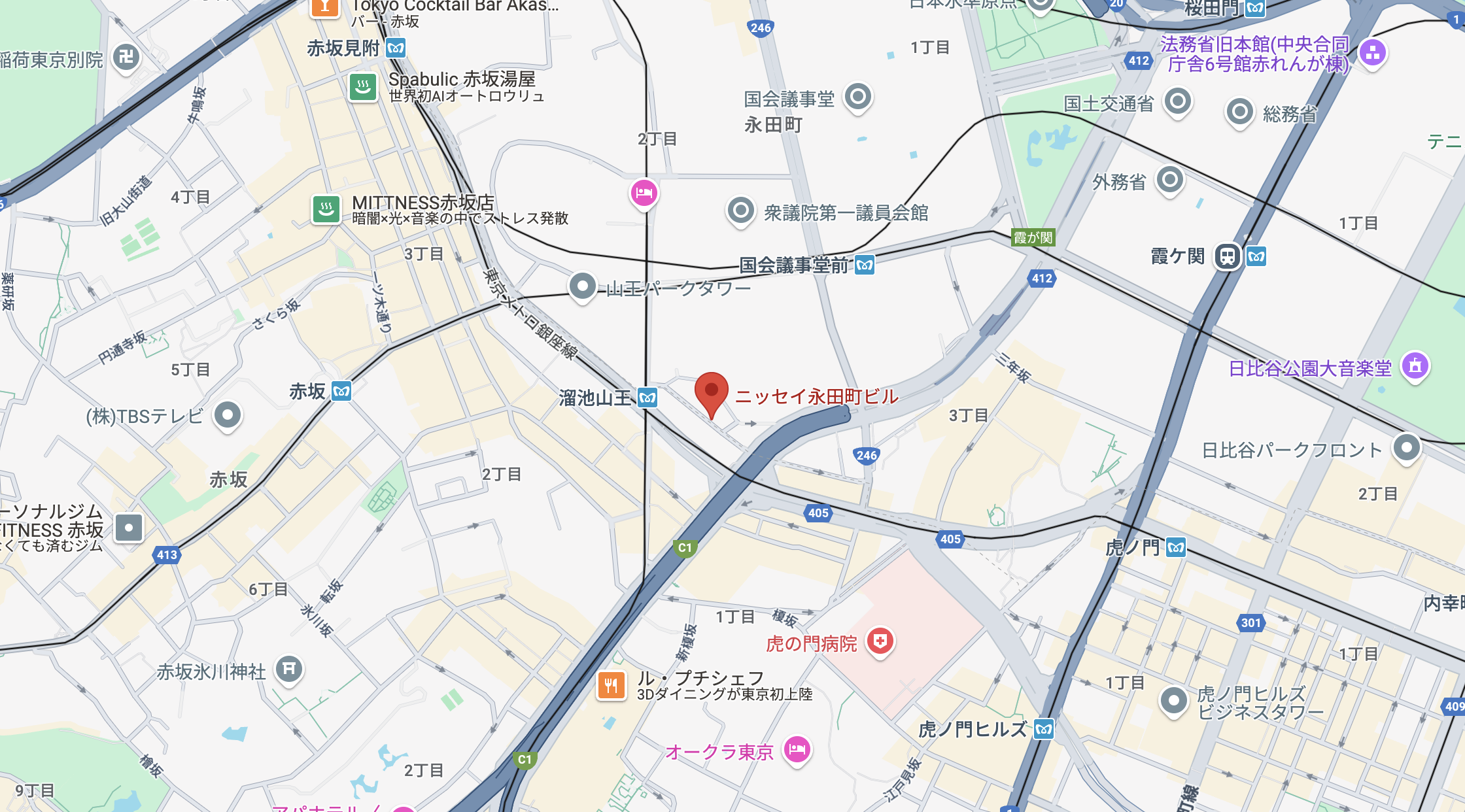 アクセスマップ