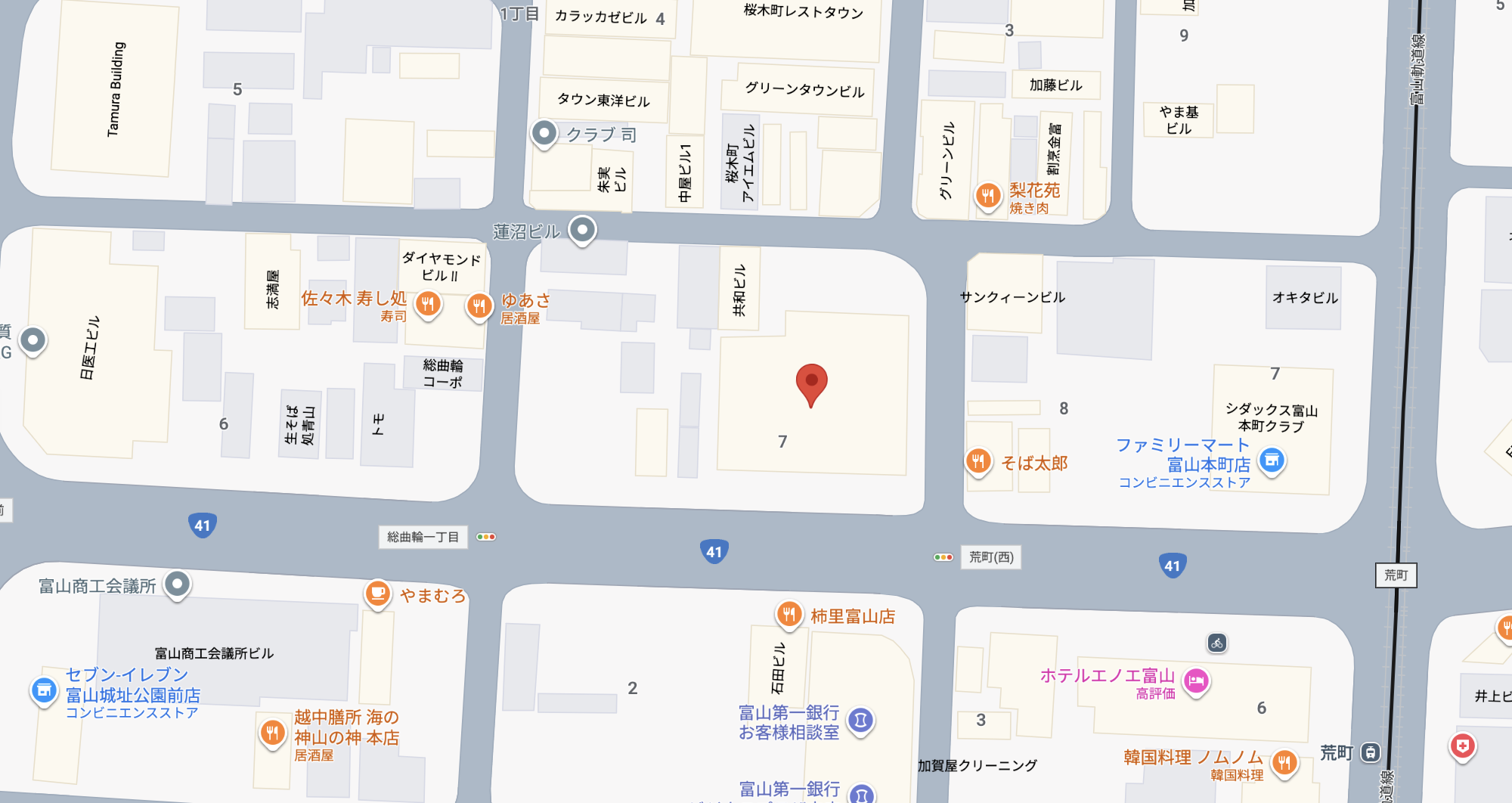 アクセスマップ